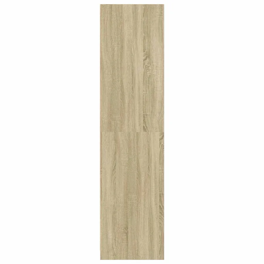 Garde-robe chêne sonoma 80x50x200 cm bois d'ingénierie - 6