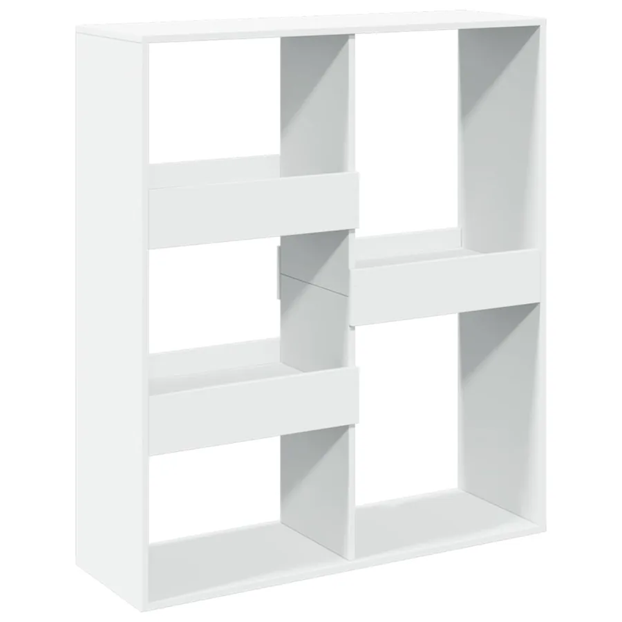 Cloison de séparation blanc 100x33x115 cm bois d'ingénierie - 2