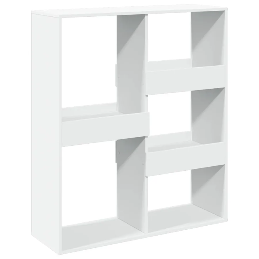 Cloison de séparation blanc 100x33x115 cm bois d'ingénierie - 6