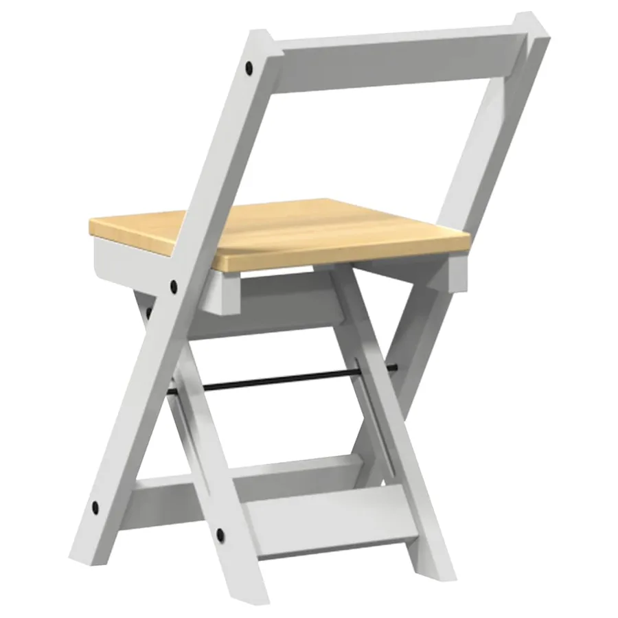 Chaises à manger pliables lot de 4 Corona bois massif de pin - 7