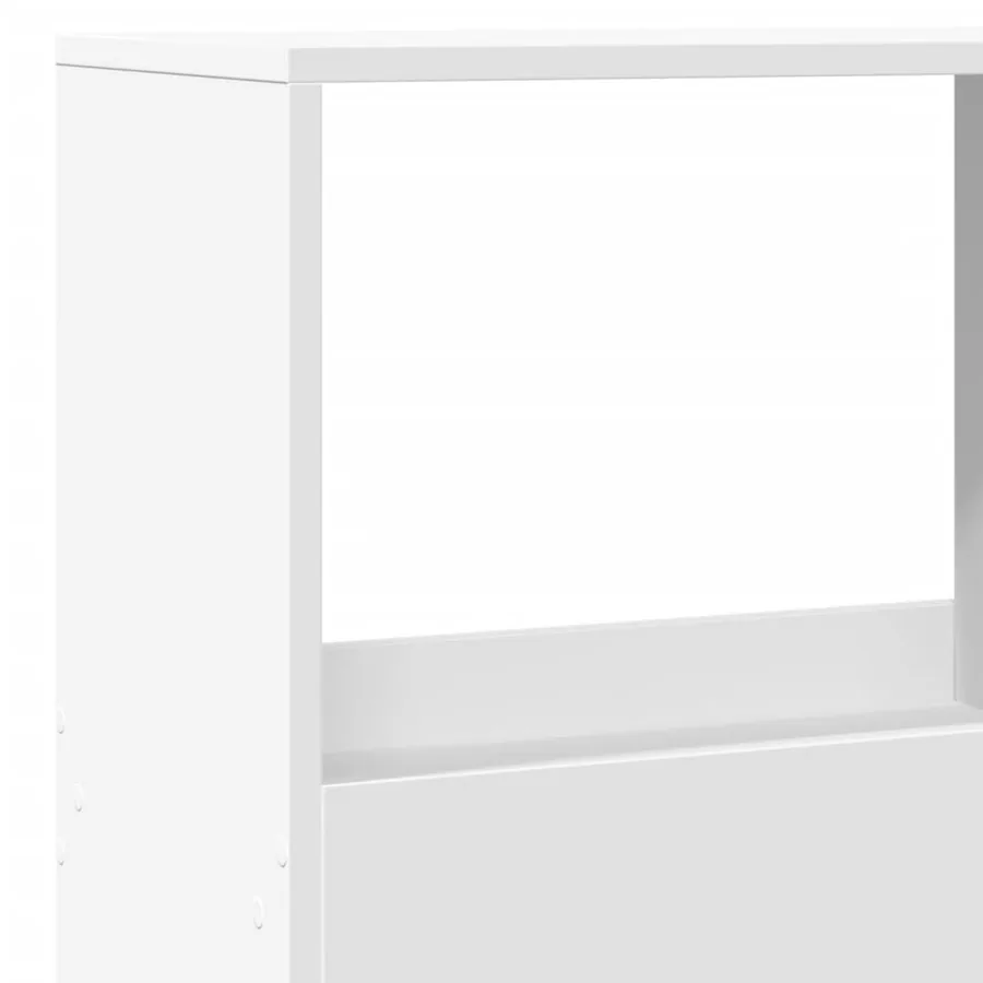 Bibliothèque blanc 100x33x155,5 cm bois d'ingénierie - 7