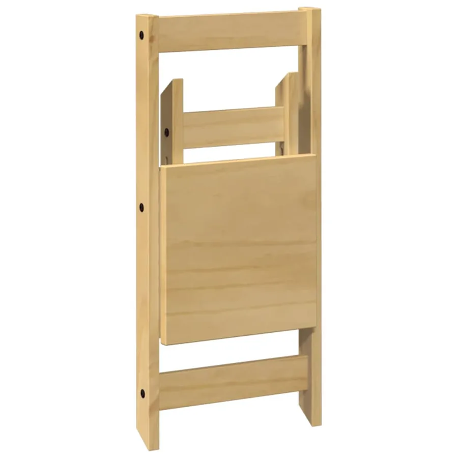 Chaises à manger pliables lot de 4 Corona bois massif de pin - 8