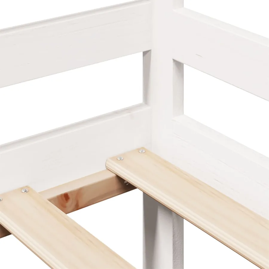 Lit de jour avec tiroirs sans matelas 90x200 cm bois massif - 10