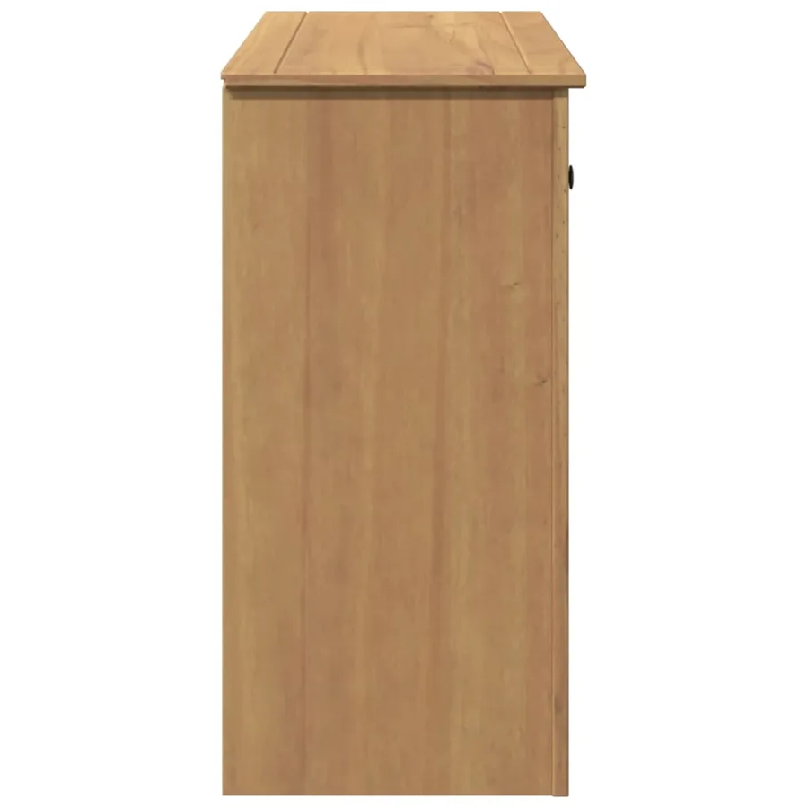 Buffet avec tiroir PANAMA 93x40x80 cm bois massif de pin - 6