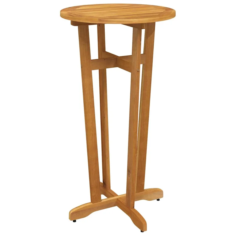 Ensemble de bar de jardin 5 pcs bois d'acacia solide - 4