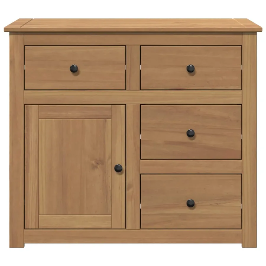 Buffet avec tiroirs PANAMA 93x40x80 cm bois massif de pin - 4