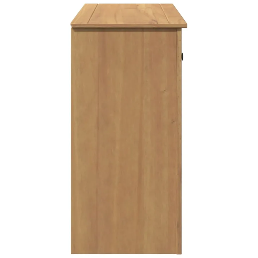 Buffet avec tiroirs PANAMA 93x40x80 cm bois massif de pin - 6
