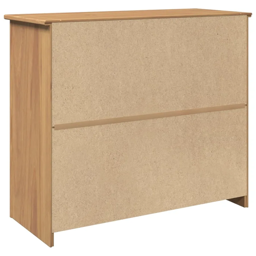 Buffet avec tiroirs PANAMA 93x40x80 cm bois massif de pin - 7