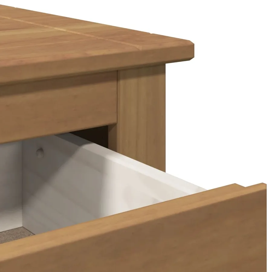 Buffet avec tiroirs PANAMA 93x40x80 cm bois massif de pin - 8