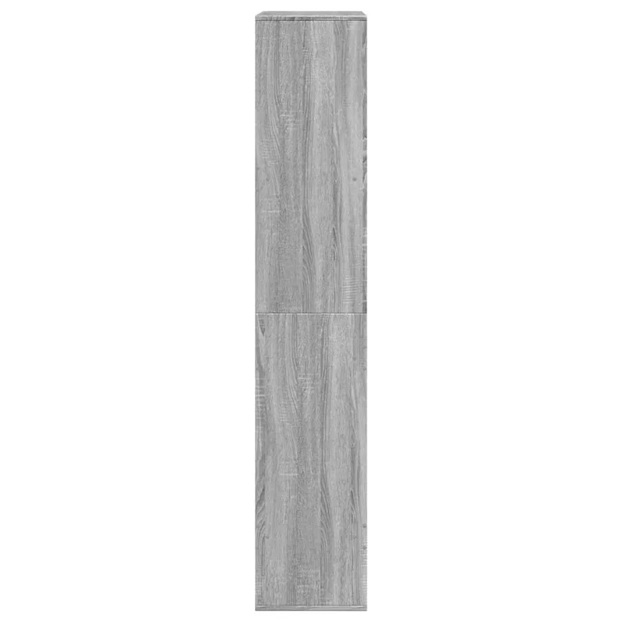 Cloison de séparation sonoma gris 100x33x175 cm bois ingénierie - 5