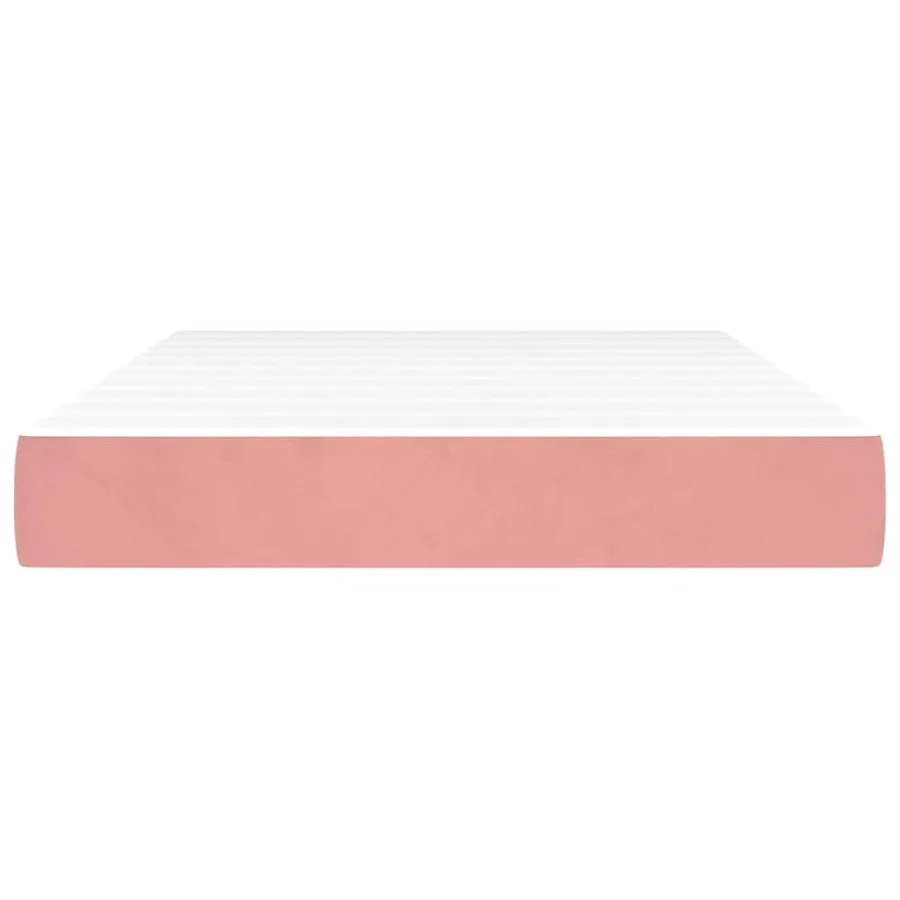Matelas à ressorts ensachés 120 x 220 cm Rose - 3