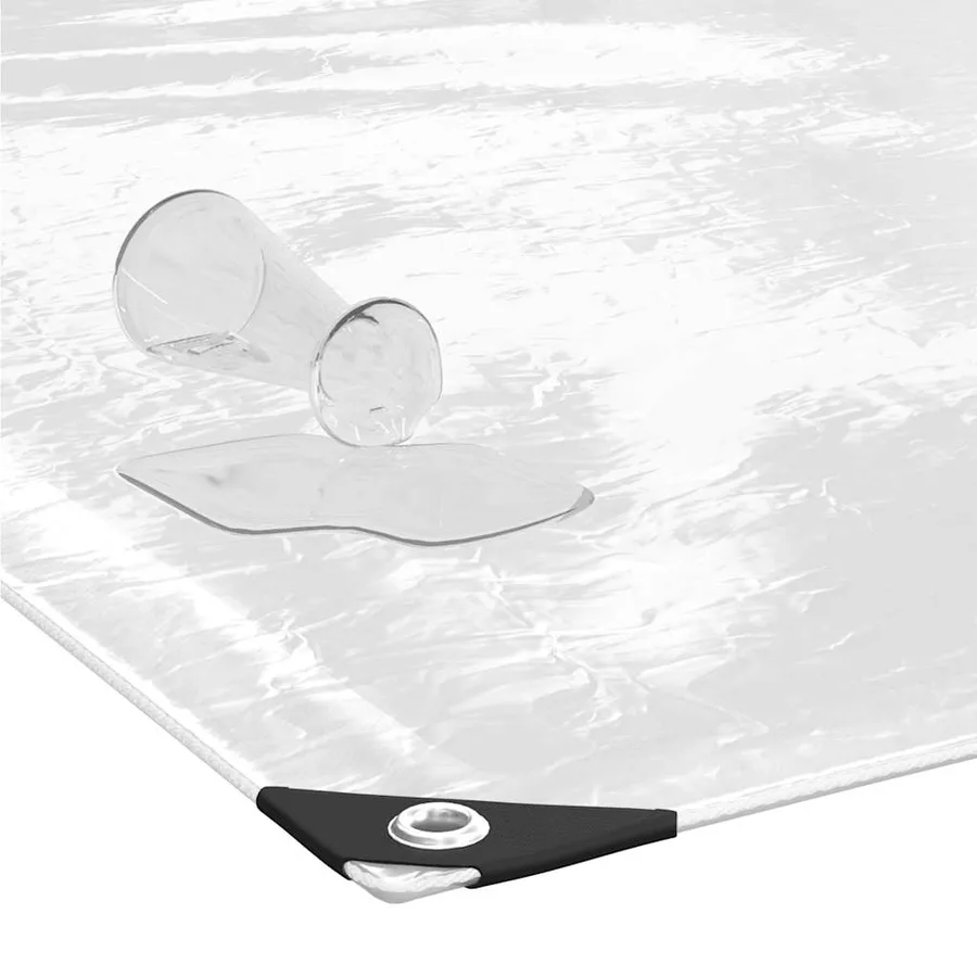 Couverture végétale avec œillets 2x6 m PVC - 4