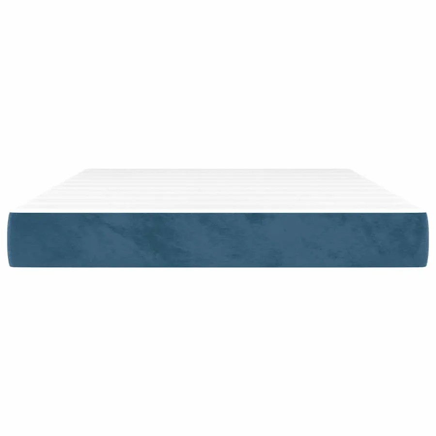 Matelas à ressorts ensachés 140 x 220 cm Bleu foncé - 3