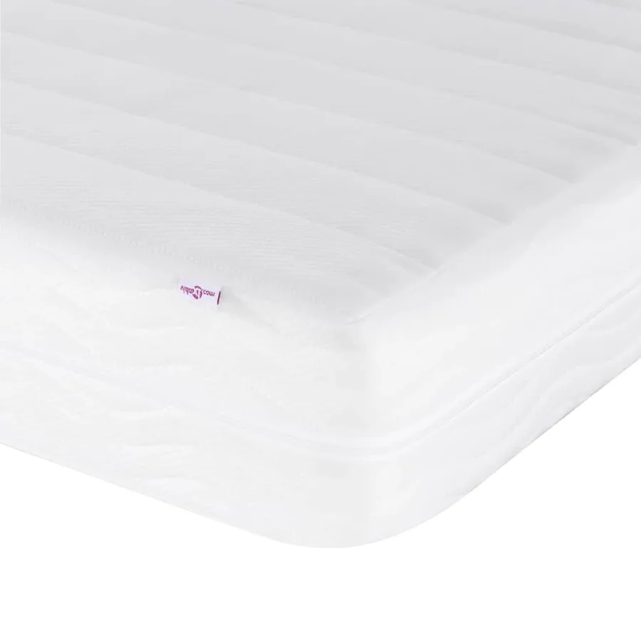 Matelas en mousse blanc 120x220 cm dureté H2 H3 - 7