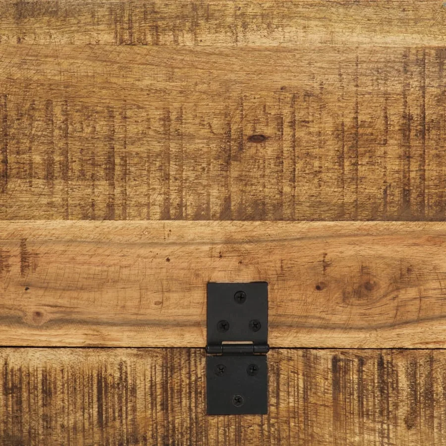 Banc de rangement/buffet 120x30x40 cm bois de récupération - 8
