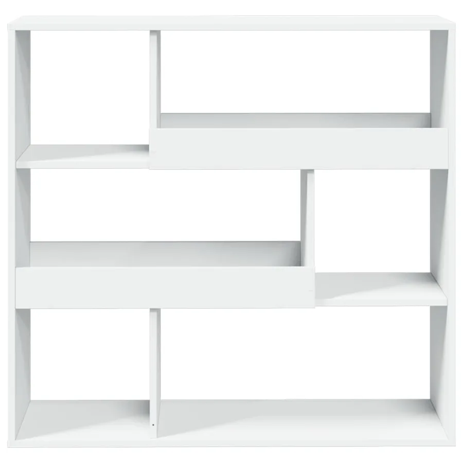 Cloison de séparation blanc 100x33x94,5 cm bois d'ingénierie - 4