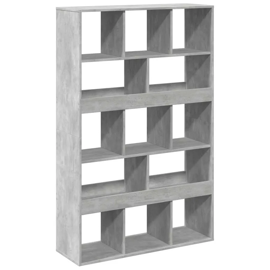 Cloison de séparation gris béton bois d'ingénierie - 6