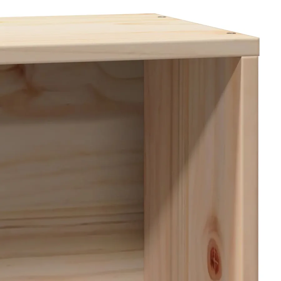 Cadre de lit sans matelas 90x200 cm bois de pin massif - 10