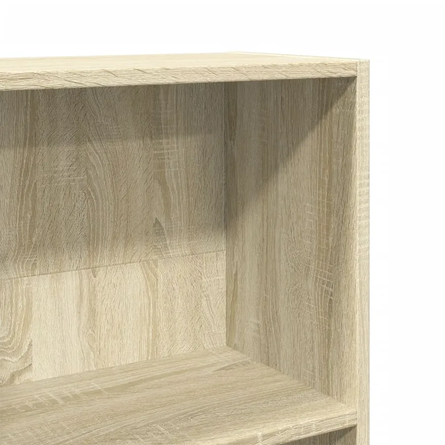 Bibliothèque chêne sonoma 60x24x176 cm bois d'ingénierie - 7