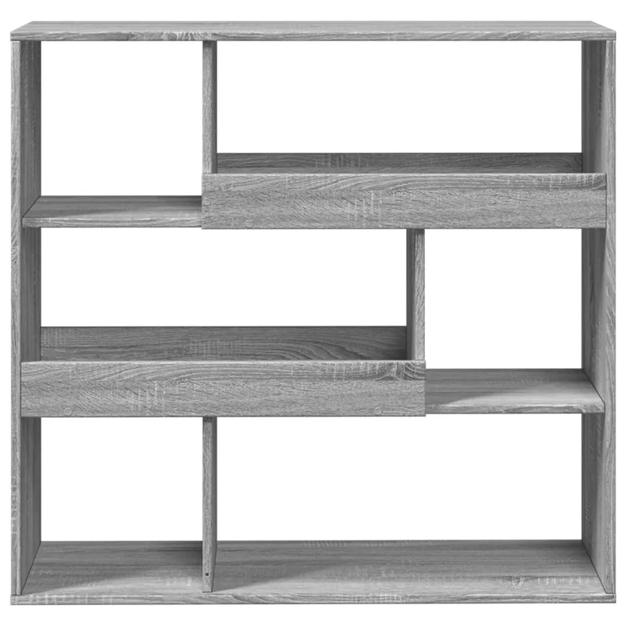 Bibliothèque/Séparateur de pièce sonoma gris 100x33x94,5 cm - 3