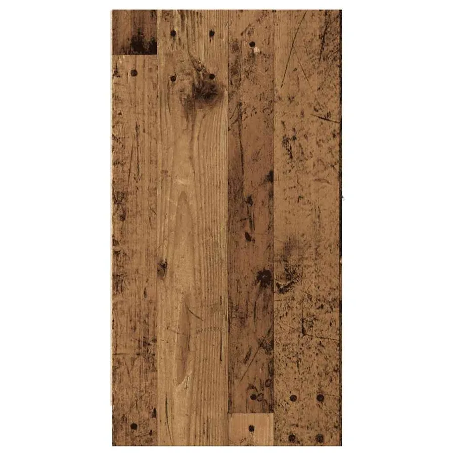 Armoire d'apothicaire vieux bois 40x41x77,5cm bois d'ingénierie - 7