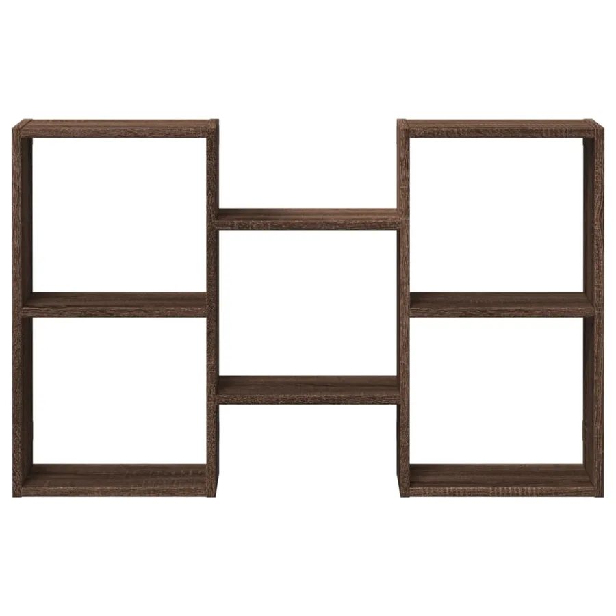 Étagère murale chêne marron 96x18x60 cm bois d'ingénierie - 4