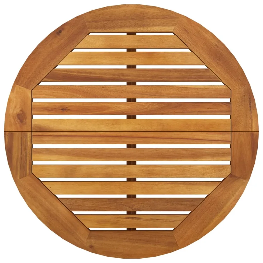 Ensemble de bar de jardin 5 pcs bois d'acacia solide - 7
