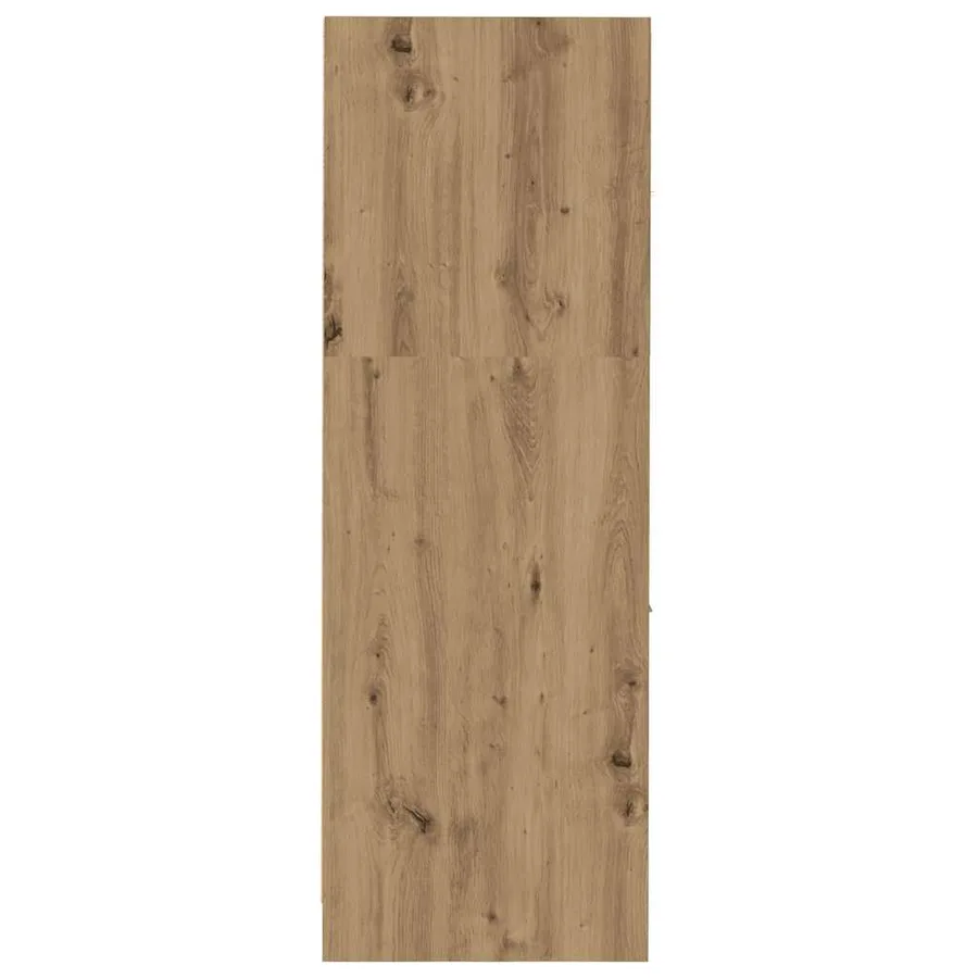 Armoire d'apothicaire chêne artisanal bois d'ingénierie - 6