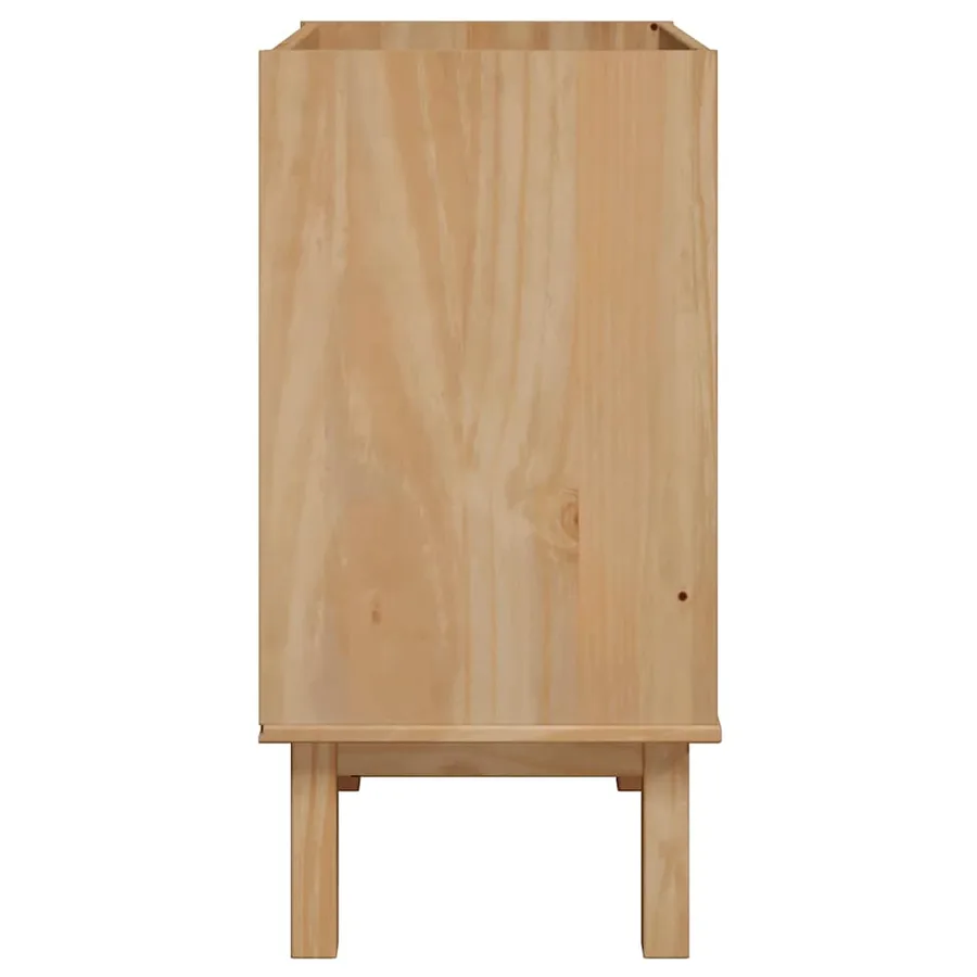 Meuble de lavabo de salle de bain OTTA 59x40x80 cm bois massif - 6