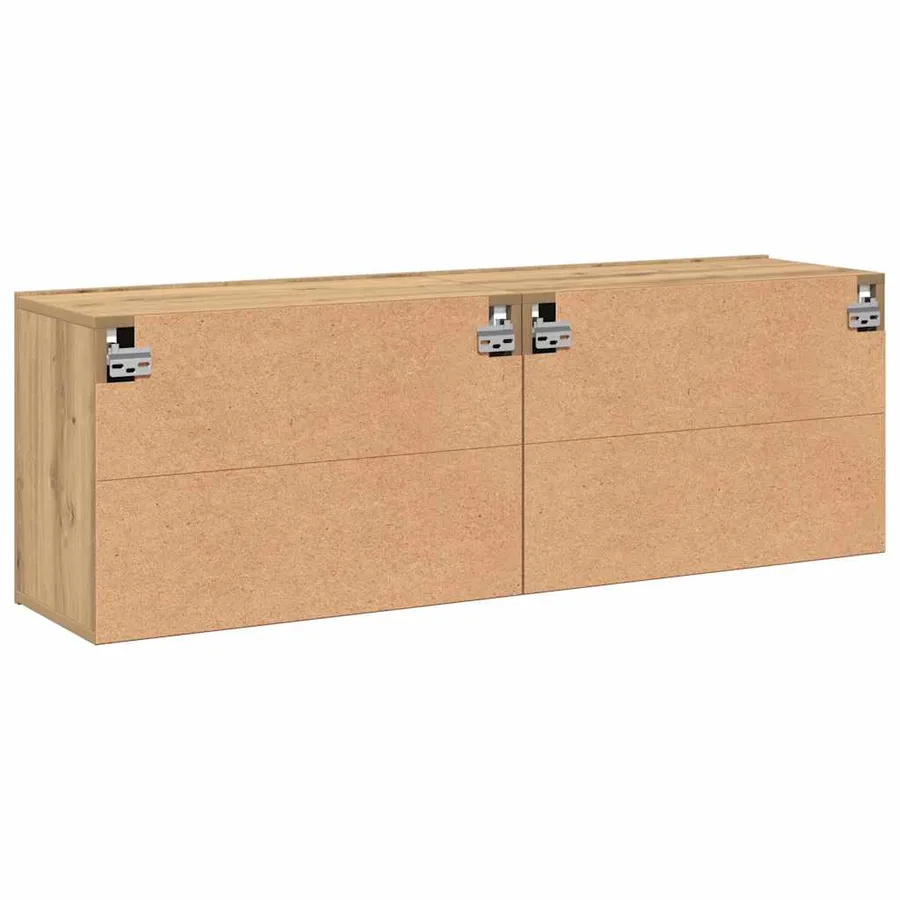 Meubles TV muraux 2 pcs chêne artisanal 80x30x41 cm - 7