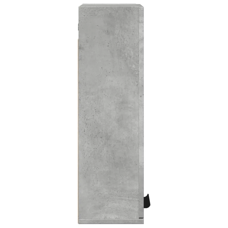 Armoire de salle de bain murale Gris béton 32x20x67 cm - 5