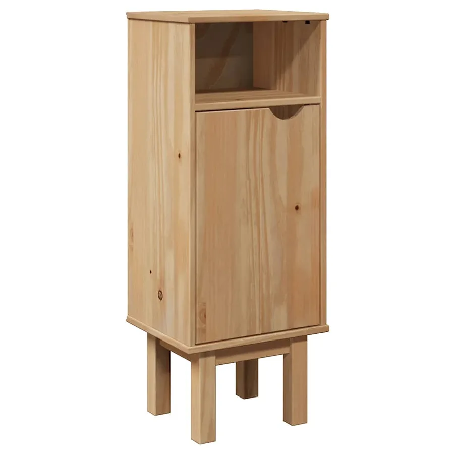 Armoire murale de salle de bain OTTA 35x30x55 cm bois massif - 2