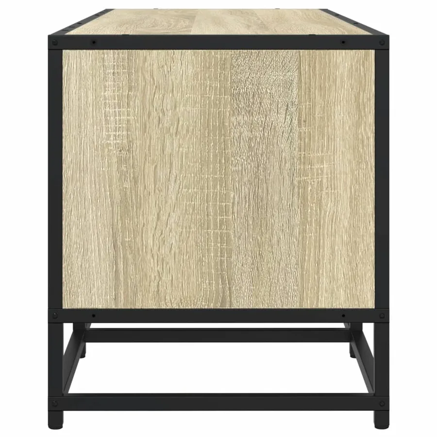 Meuble TV chêne sonoma 180x35x41 cm bois d'ingénierie - 5