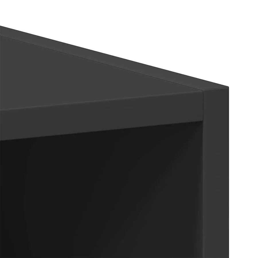 Armoire suspendue "Riga" Noir 30 x 29,5 x 60 cm Bois d'ingénierie - 7