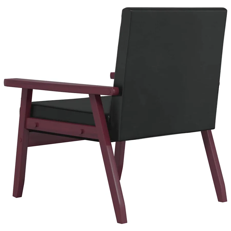 Ensemble de canapés 2 pcs noir similicuir - 9