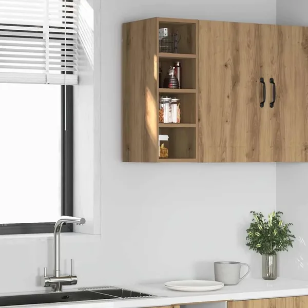 Armoire suspendue "Riga" Chêne artisanal 20 x 29,5 x 60 cm Bois d'ingénierie