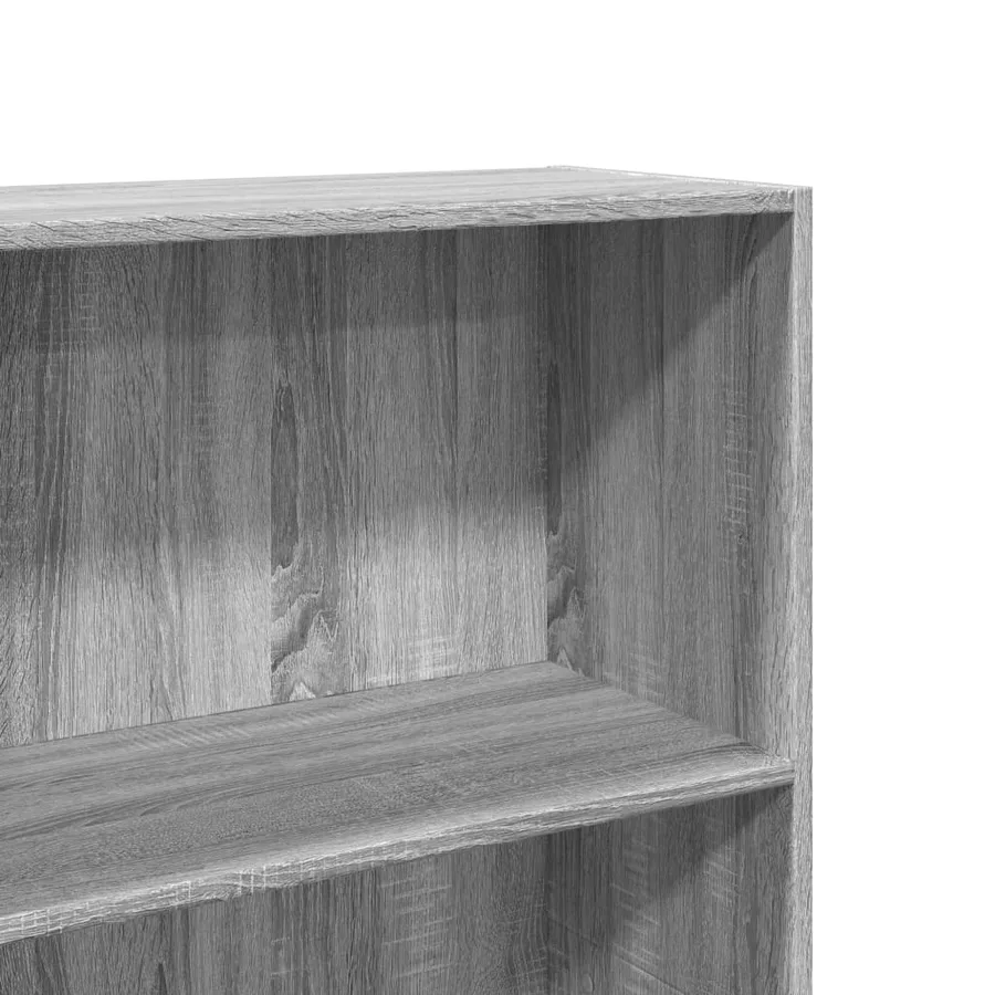 Bibliothèque sonoma gris 60x30x152 cm bois d'ingénierie - 7