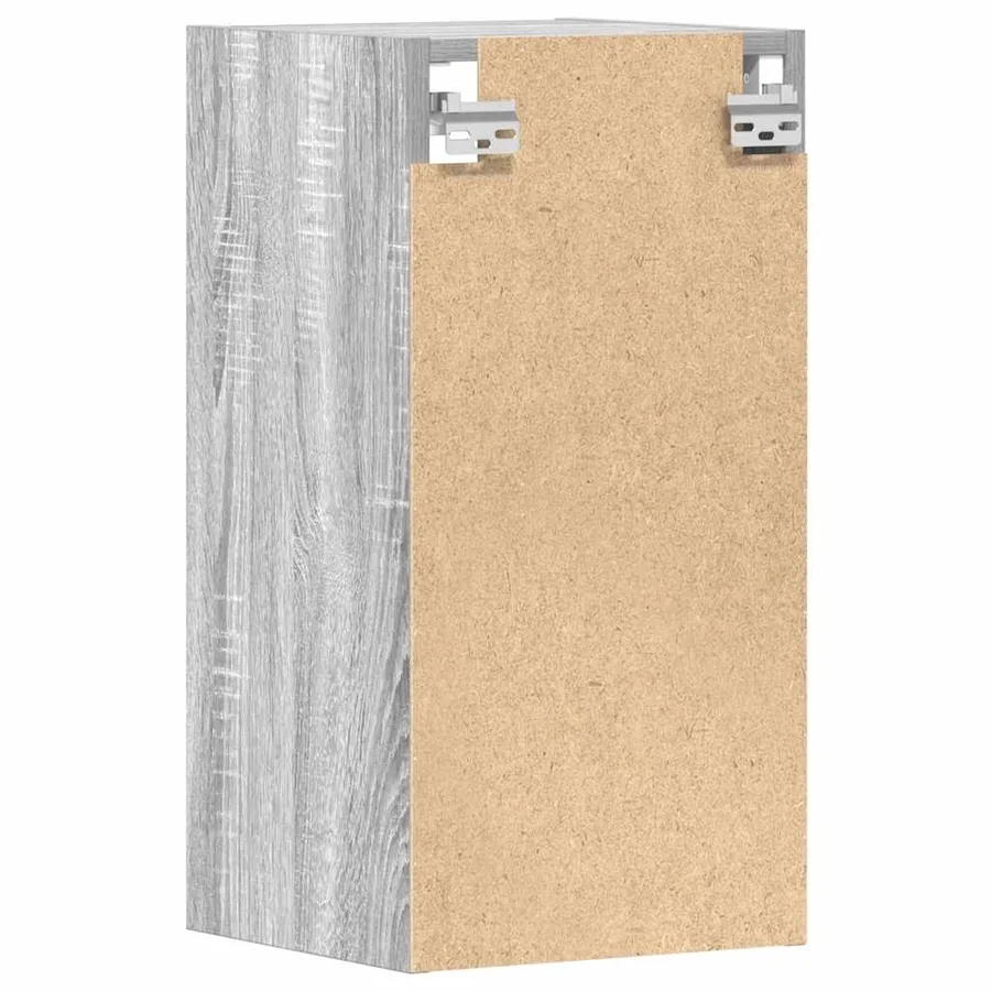 Armoire suspendue "Riga" Gris Sonoma 30 x 29,5 x 60 cm Bois d'ingénierie - 6