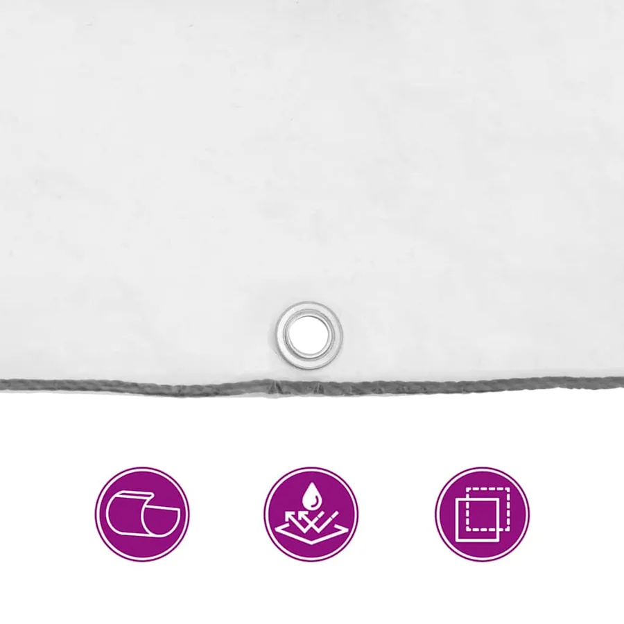 Housse de protection plantes avec œillets 1x3 m polyéthylène - 9