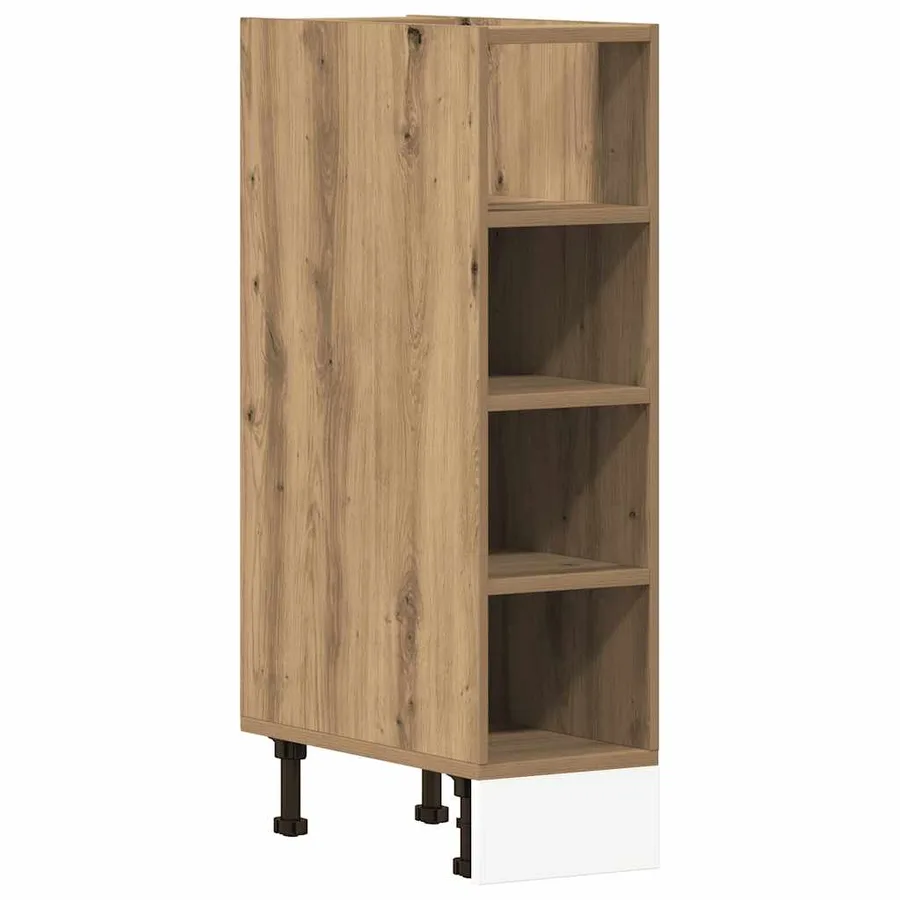 Meuble bas "Riga" Chêne artisanal 20 x 44,5 x 81,5 cm Bois d'ingénierie - 2