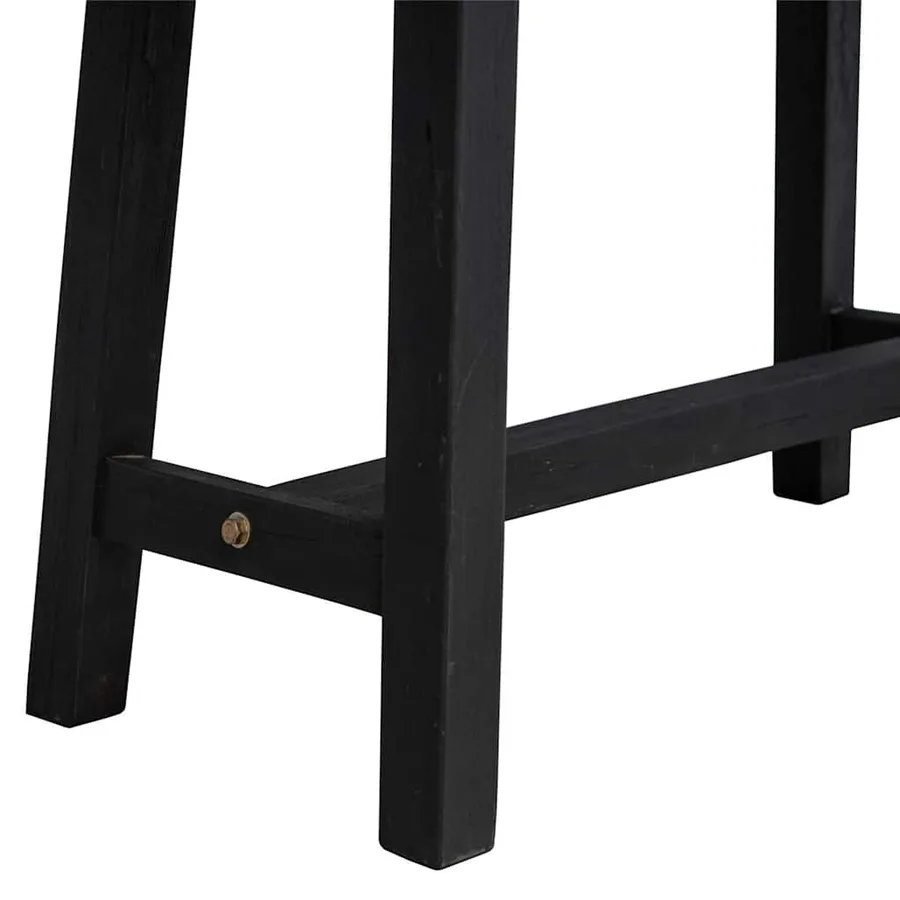 Banc 80 cm Bois massif de teck - 6