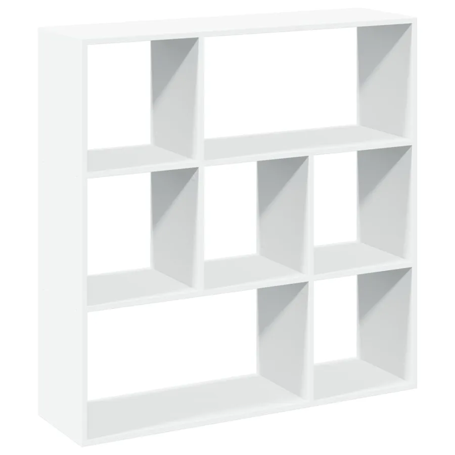 Étagère séparatrice de pièce blanc 102x29x103,5 cm - 2