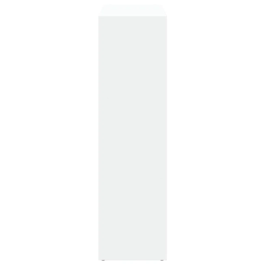 Étagère séparatrice de pièce blanc 102x29x103,5 cm - 6