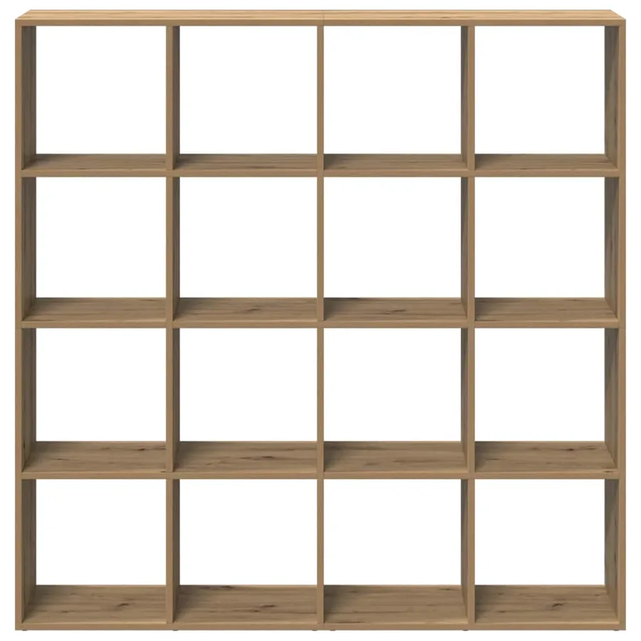 Bibliothèque chêne artisanal 102x29x143 cm bois d'ingénierie - 4