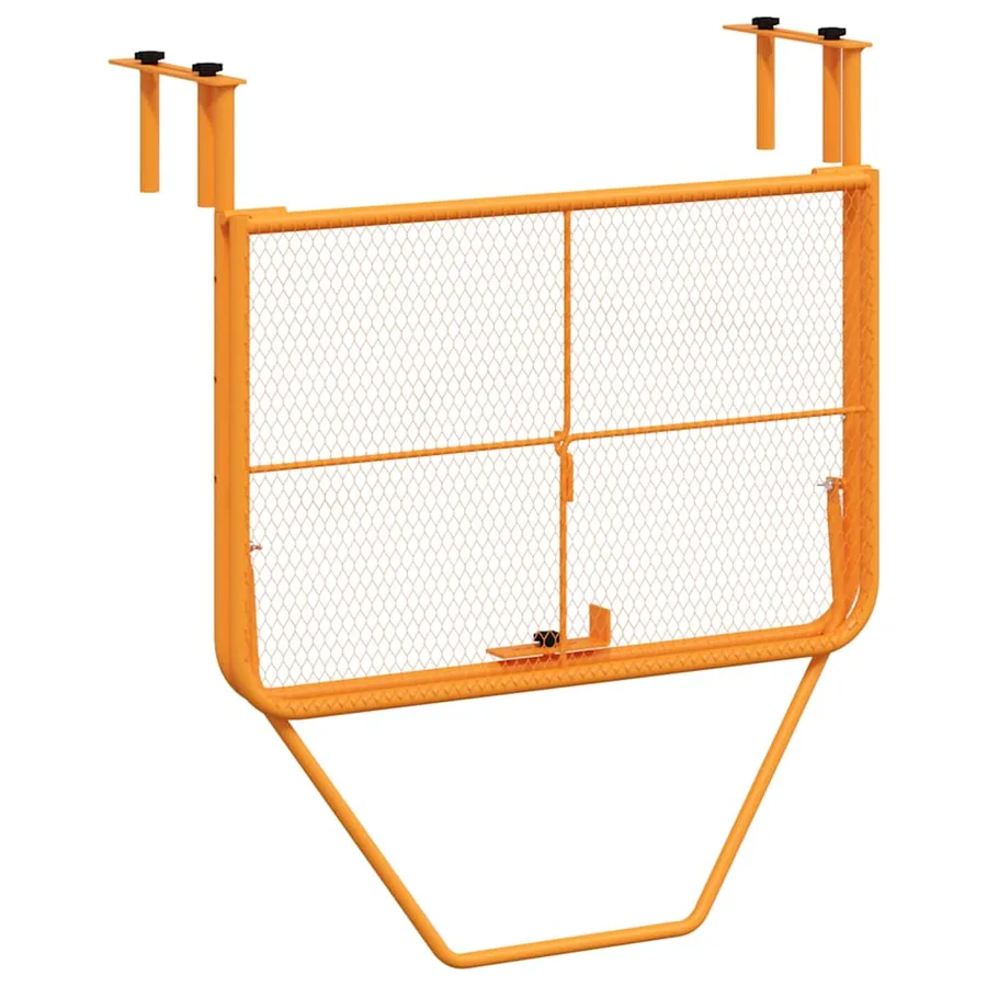 Table de balcon Jaune 60x40 cm Acier - 5