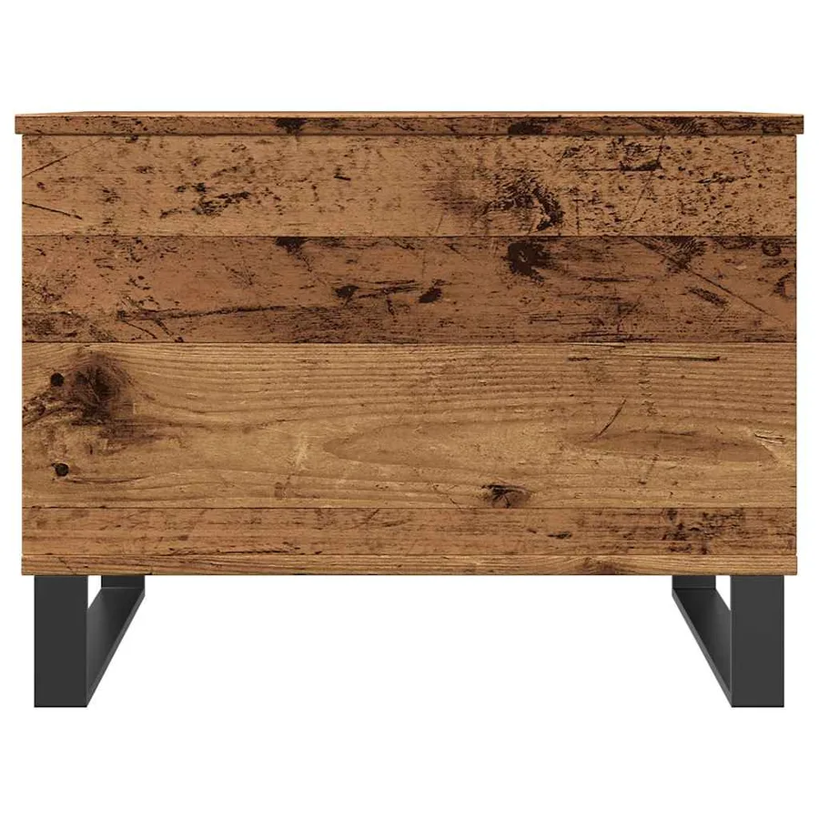 Table basse vieux bois 60x44,5x45 cm bois d'ingénierie - 4