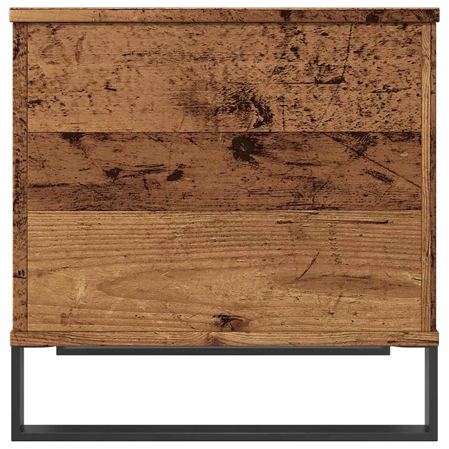 Table basse vieux bois 60x44,5x45 cm bois d'ingénierie - 6