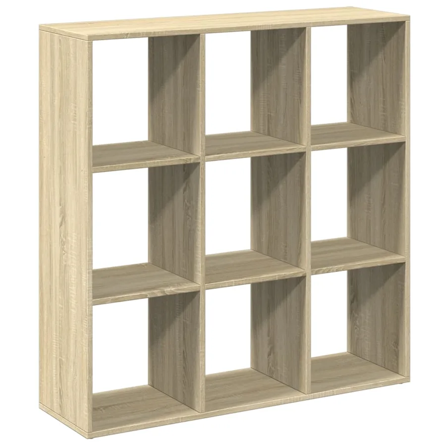 Étagère séparatrice de pièce chêne sonoma 102x29x103,5 cm - 6