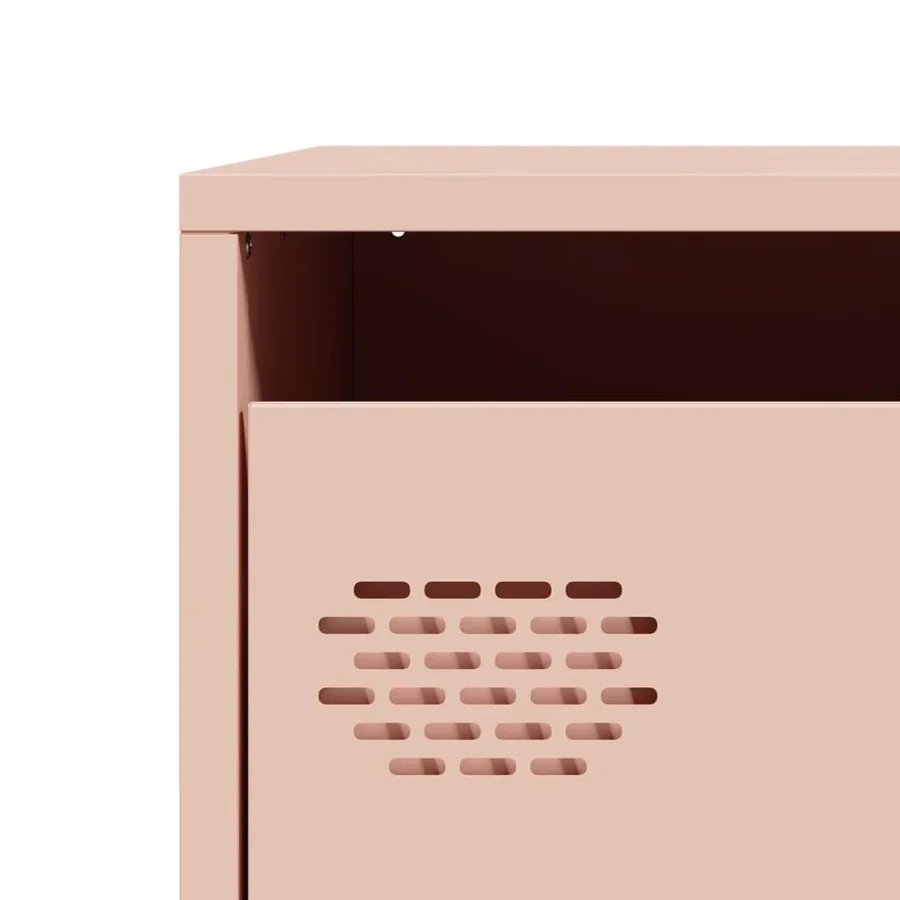 Buffet rose 68x39x73,5 cm acier laminé à froid - 10
