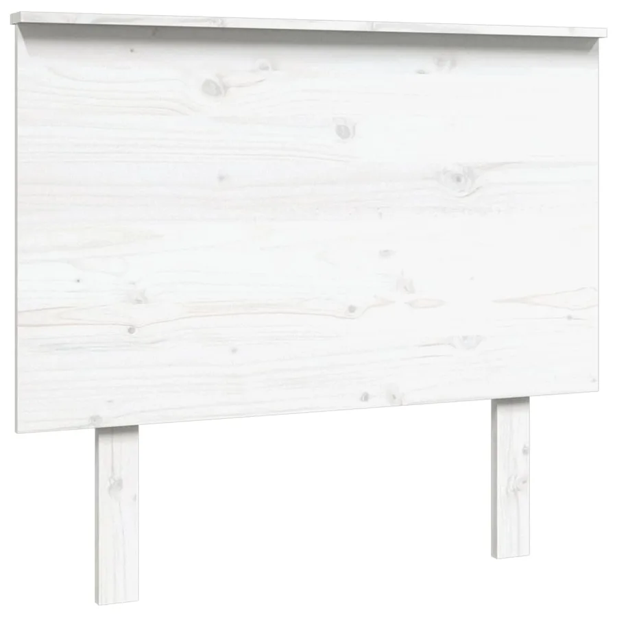 Tête de lit Blanc 94x6x82,5 cm Bois massif de pin - 2